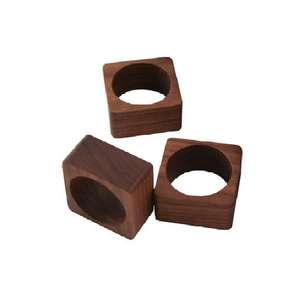 Cadeau pour les parents Porte-serviettes en bois pour les repas Cuisine Fête Mariages Chambre à coucher Salle de bain Table d'extérieur Design Area - Product Image 2