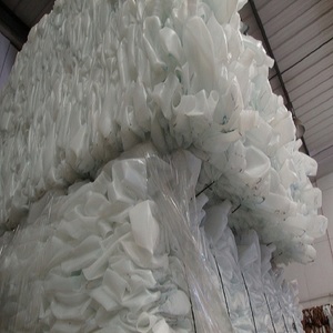 ขวดพลาสติกรีไซเคิลเกรดแม่พิมพ์พลาสติก HDPE เศษเศษห่อ - Product Image 3