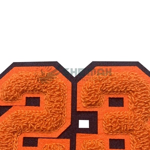 แผ่นผ้ากำมะหยี่ปักแบรนด์3D สำหรับใช้ในเสื้อผ้าแผ่นปักลายโลโก้ของคุณ - Product Image 3