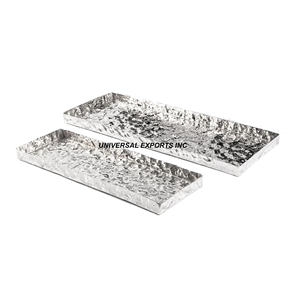 ถาดช็อคโกแลตโลหะแบบใหม่ทำมือรูปทรงสี่เหลี่ยมผืนผ้าหรูหราคลาสสิก - Product Image 6