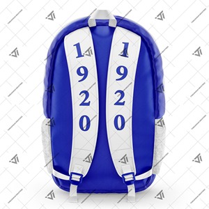 Ropa de hermandad griega Zeta Phi Beta lista para enviar mochila bordada para estudiantes universitarios - Product Image 2