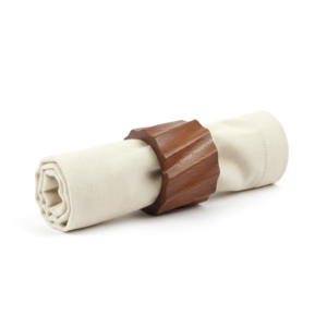 Anillos de Servilleta Circulares de Madera Modernos, Soportes de Bambú y Ratán para Fiestas, Bodas, Decoración de Mesa del Hogar - Product Image 5