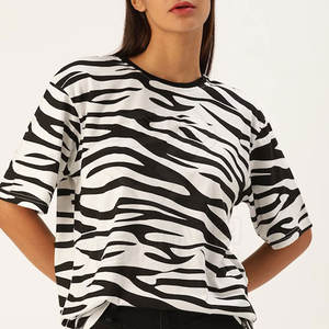 T-shirts pour femmes en matière de qualité supérieure, vêtements décontractés de haute qualité, coupe régulière, respirants, jersey écologique uni pour l'été, taille XL - Product Image 3