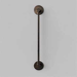 Levier de porte élégant OpalLatch Poignée de porte en laiton de qualité supérieure pour portes intérieures et extérieures Quincaillerie à tirer de designer de luxe - Product Image 1