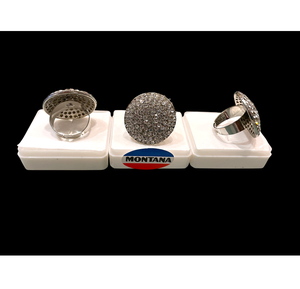 Compra Anillo Chapado en Oro Clásico con Incrustaciones de Diamante Americano Brillante Joyería de Moda de Calidad Premium Ideal para Todas las Ocasiones - Product Image 6