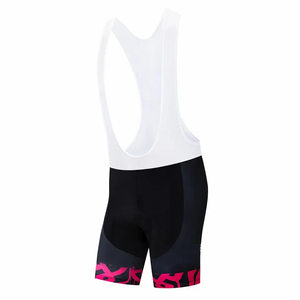 กางเกงขาสั้นผ้าซับลิเมชันสำหรับผู้ชายกางเกงขาสั้นสำหรับขี่จักรยานสีขาวดำแบบปรับแต่งได้ - Product Image 5