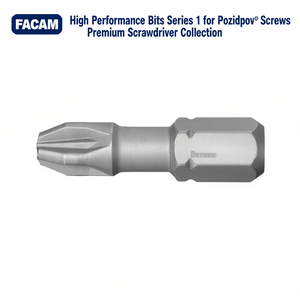 Juego de Puntas de Alto Rendimiento Facom Serie 1 para Tornillos Pozidriv, Colección Premium de Destornilladores - Product Image 3