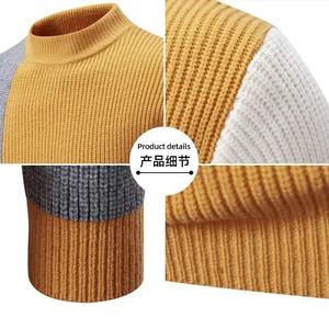 Suéteres de hombre, suéter de otoño para hombre, cárdigan de punto de manga larga de Color puro, suéteres con cuello en V, ropa de hombre a la moda - Product Image 4