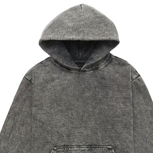 À la mode femmes lavage à l'acide sweats à capuche hiver chaud vêtements de plein air anti-rétrécissement Anti-boulochage respirant lavage à l'acide sweats à capuche pour femme - Product Image 4