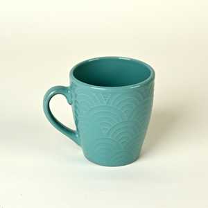 Juego de 2 Tazas de Café de Cerámica Hechas a Mano con Diseño Simple, Tapa de Espuma Marina, Aptas para Microondas y Lavavajillas, Estilo Moderno, Tazas de Madera para Té - Product Image 1