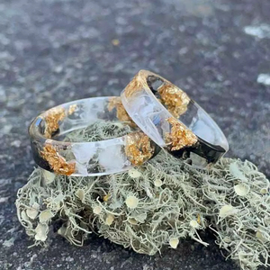 Anillos de Resina Acrílica, Forma Redonda, Hechos a Mano, Anillo de Amor, Joyería para Mujer, Suministro al por Mayor al Mejor Precio - Product Image 1