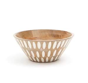 Luxury Handcrafted Wooden <b>Bowl</b> <b>Set</b> for <b>Soup</b> Salad & Dessert Polished with Serving Tray for Dining & Home Decor - Product Image 2