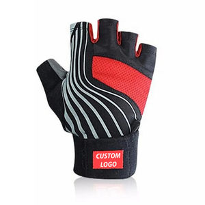 Gants d'entraînement de fitness demi-doigt unisexes Gants d'haltérophilie en cuir pour la salle de sport et l'équitation pour hommes et femmes - Product Image 2
