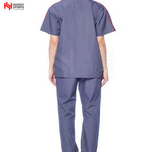 Uniforme Médico Personalizado 2025, Unisex, Manga Corta, Alta Calidad, 100% Algodón, Secado Rápido, Transpirable y Cómodo - Product Image 3