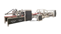 Machine à coller les cartons automatique CHANGTENG, machine à plier et coller les boîtes en carton