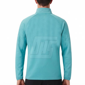 Modern <b>Men</b> Quarter Zip <b>Jacket</b> Lightweight Long Sleeve Athletic Training Sportswear <b>Running</b> Fitness Outdoor Workout Top - Product Image 4