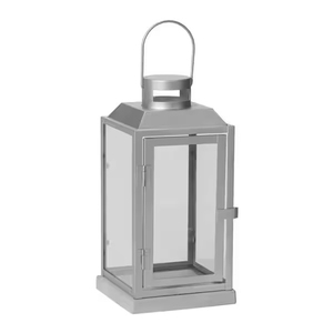 Portavelas y farolillos de metal de gran venta para decoración del hogar disponibles a precio de mayorista a precio de lote farol de hierro - Product Image 5