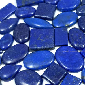 Lot de pierres précieuses en lapis-lazuli naturel, cabochon, pierres semi-précieuses, cristal de quartz, pierre de guérison, prix de gros - Product Image 1