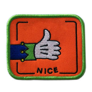 Personalized Custom Embroidery Patch Your Own Design Name / Hot Sale High Quality Embroidered Patches - Product Image 1