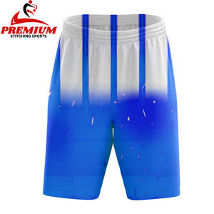 กางเกงขาสั้นผู้ชายโพลีเอสเตอร์เอวยางยืดระบายอากาศได้ดี5นิ้วกางเกงออกกำลังกายแบบลำลองซับเหงื่อใส่วิ่งออกกำลังกาย - Product Image 3