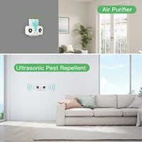 Mol Repeller Plug In Met Behulp Van Dual Speakers Sonische Echografie En Ozon Om Zich Te Ontdoen Van Muizen Kakkerlakken Fruitvliegen Stinken Insecten