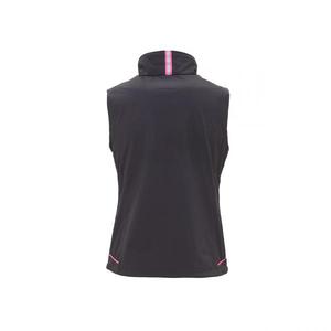 Chaleco de exterior Universe Lady en material de caparazón blando gris fucsia de la mujer de los años 50 - Product Image 5