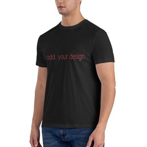 T-shirts personnalisés en coton pour hommes Style vintage personnalisé avec design avant et arrière Créez votre propre chemise unique - Product Image 2