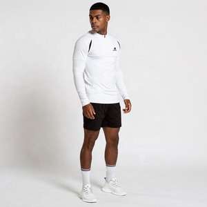 High Quality Unisex Polyester/Cotton Knitted Blank Custom Logo Anti-Pilling & Quick Dry <b>Long</b> <b>Sleeve</b> T-Shirt <b>Tops</b> <b>for</b> <b>Men</b> - Product Image 2