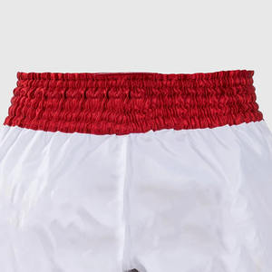 Custom <b>Men's</b> Vintage Style Thai Boxing <b>Shorts</b> 100% Polyester <b>Elastic</b> <b>Waist</b> Anti-Wrinkle Quick Dry Breathable Eco-Friendly OEM - Product Image 5