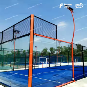 Cancha de Pádel al Aire Libre a Precio de Fábrica, Cancha de Pádel Panorámica Completa para Deportes - Product Image 6