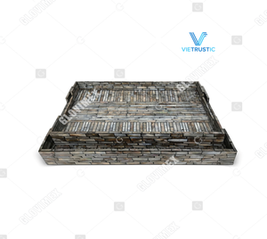 Nouvel article chaud nacre nourriture plateaux à manger décor fruits bougies plateaux personnaliser taille couleur maison stockage organisateur - Product Image 1