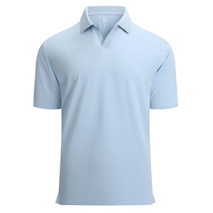 Polos de Punto de Manga Corta de Algodón al por Mayor con Logotipo de Diseño Personalizado, Polos de Golf de Punto para Hombre de Alta Calidad para Exteriores - Product Image 4