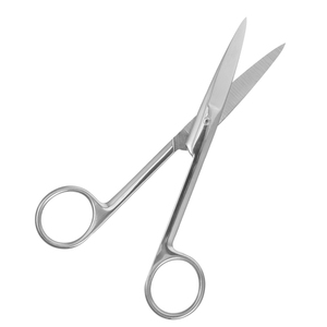 Ciseaux chirurgicaux en acier inoxydable à usage unique de marque privée Instruments de chirurgie manuelle tranchants la base des outils chirurgicaux - Product Image 1