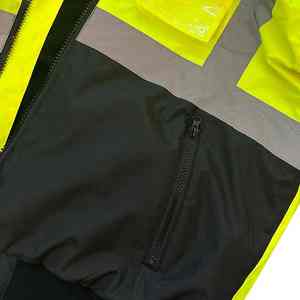Chaqueta DE SEGURIDAD Ropa reflectante de construcción Seguridad reflectante Ropa de trabajo de alta visibilidad Chaquetas de seguridad para hombres - Product Image 2