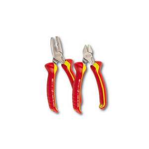 Juego de alicates Usag 1000 V con alicates combinados y cortacables diagonales, 2 piezas - Product Image 1