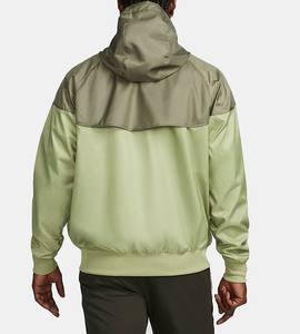 แจ็กเก็ตกันลมสะท้อนแสงทำจากโพลีเอสเตอร์สำหรับผู้ชายเสื้อแจ็คเก็ตกันลมกันน้ำสไตล์วินเทจ - Product Image 2