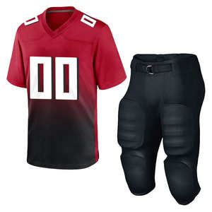 Nouvel arrivage de maillots de football américain personnalisés uniformes vierges de haute qualité en différentes tailles pantalons de style imprimé bas à quantité minimale de commande - Product Image 1