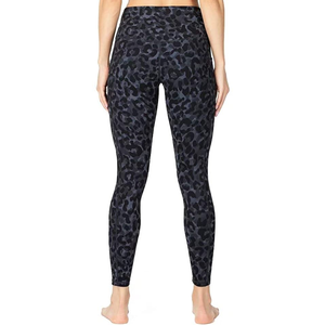 Leggings de Yoga sin costuras de moda de cintura alta de secado rápido transpirable para correr mujeres Yoga Fitness sublimación Legging - Product Image 3