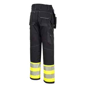 男性用作業服作業服ジャケットとパンツパンツマルチポケット作業安全パンツ