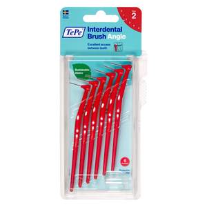 TePe 6/25 Brosse interdentaire angulaire, lot de 25 brosses à dents fines pour le nettoyage interdentaire - Product Image 3