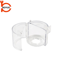 BOYUE Chine Sécurité industrielle Transparent PC Bouton poussoir Verrouillage 60mm CE Certifié 1 an de garantie