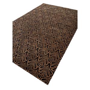 พรมไหมไผ่ผสมขนสัตว์ถักมือลายเรขาคณิตสีเทาและสีดำ ขนาด 10 มม. ทอแบบแบน สำหรับบ้านหรือทางเดิน เหมาะสำหรับวัยรุ่น - Product Image 2