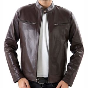 Veste en cuir pour homme tendance, veste en cuir personnalisée, respirante, veste d'hiver pour homme, vestes personnalisées, logo personnalisé - Product Image 1