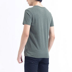 เสื้อยืดคอเต่า270Gsm แขนสั้นลำลองผ้าฝ้าย100% พอดีตัวปกติระบายอากาศได้โลโก้ด้านหน้า - Product Image 2