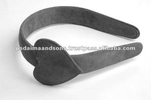 Banda de pelo de cuero elegante para mujer, diseño único multicolor de diseño personalizado para fiesta de boda - Product Image 6