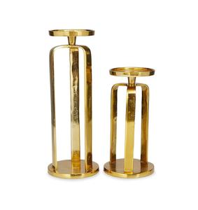 Ensemble de 2 bougeoirs personnalisés pour la maison, les mariages, les événements, la décoration de table, éclairage décoratif, bougeoir en métal - Product Image 3