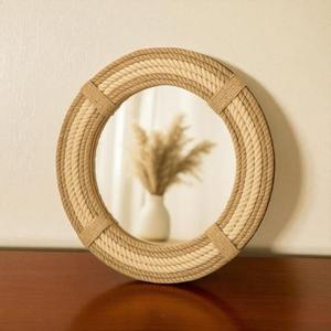 Fournisseur indien Miroir mural en bois naturel et résine époxy Décoratif Moderne pour la maison ou les intérieurs d'hôtel Disponible à la vente - Product Image 2