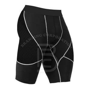 Short de compression décontracté pour hommes de haute qualité respirant à taille élastique à séchage rapide pour Gym Fitness - Product Image 1