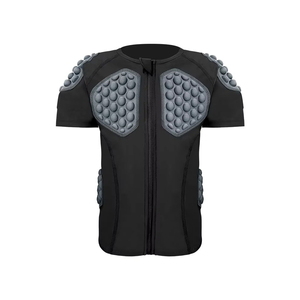 T-shirt de compression respirant à manches courtes unisexe de qualité supérieure, imprimé, rembourré, avec logo personnalisé, pour l'entraînement - Product Image 1