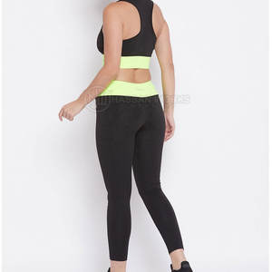 Conjunto Deportivo de Yoga para Mujer, de Dos Piezas, Ajustado, Transpirable, de Alta Elasticidad, sin Costuras - Product Image 2